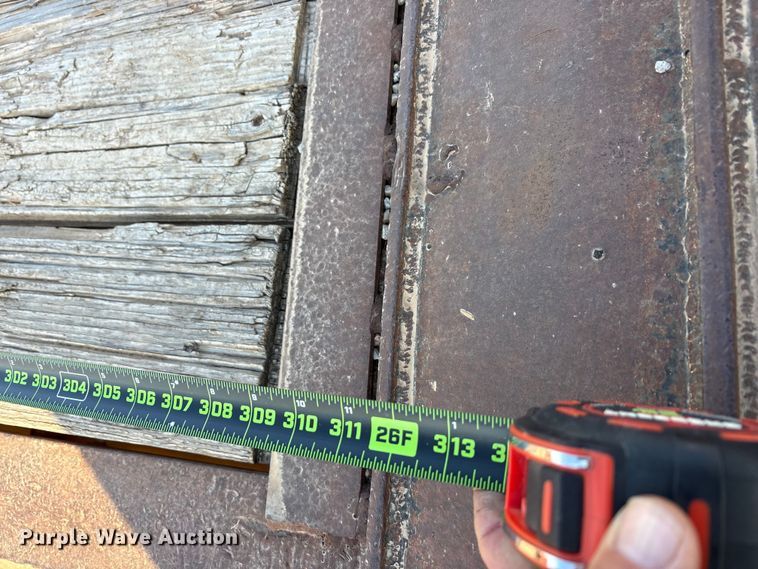 image for item FK2526 1990 Siebert lowboy equipment trailer