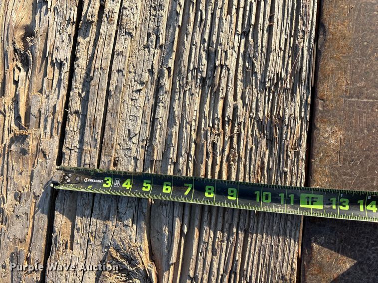 image for item FK2526 1990 Siebert lowboy equipment trailer