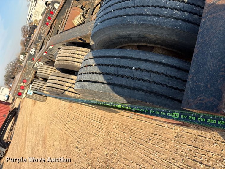 image for item FK2526 1990 Siebert lowboy equipment trailer