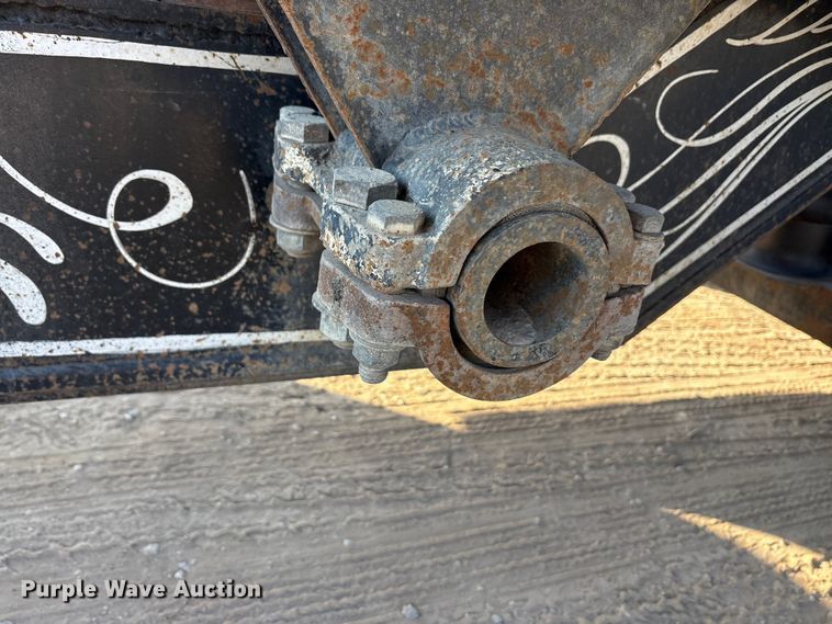 image for item FK2526 1990 Siebert lowboy equipment trailer