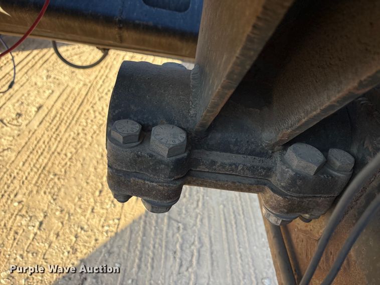 image for item FK2526 1990 Siebert lowboy equipment trailer