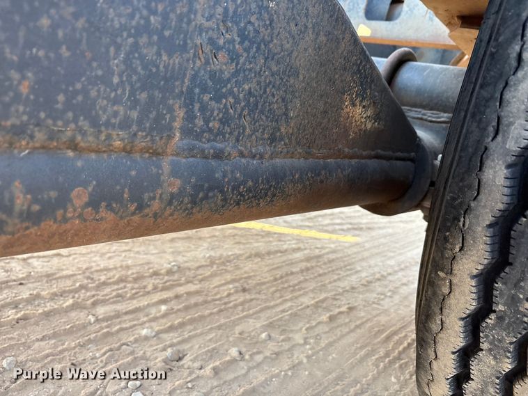 image for item FK2526 1990 Siebert lowboy equipment trailer