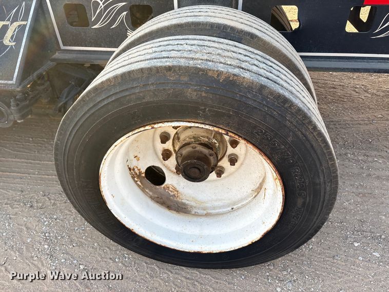 image for item FK2526 1990 Siebert lowboy equipment trailer