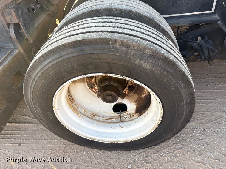 image for item FK2526 1990 Siebert lowboy equipment trailer