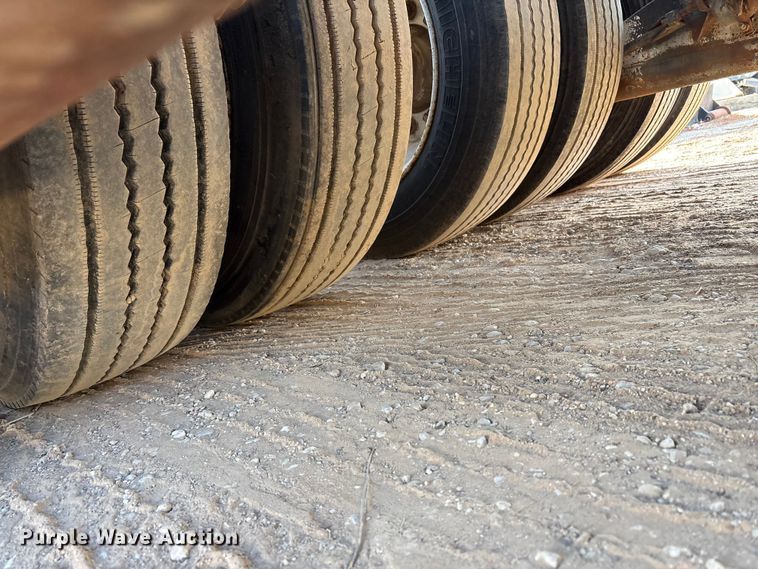 image for item FK2526 1990 Siebert lowboy equipment trailer