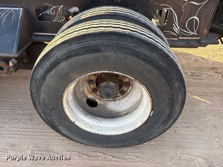 image for item FK2526 1990 Siebert lowboy equipment trailer