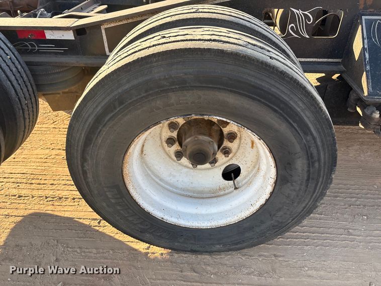 image for item FK2526 1990 Siebert lowboy equipment trailer