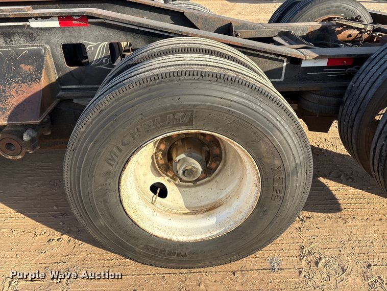 image for item FK2526 1990 Siebert lowboy equipment trailer