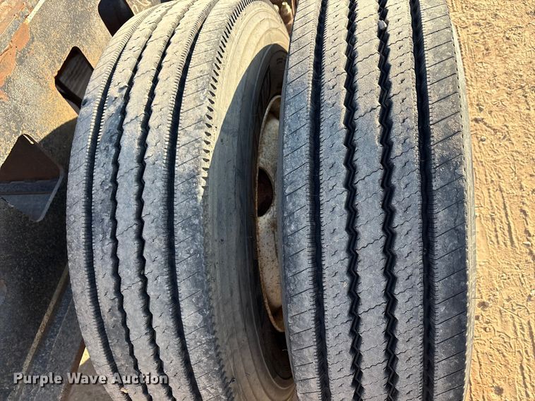 image for item FK2526 1990 Siebert lowboy equipment trailer