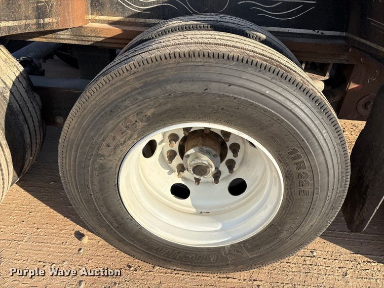 image for item FK2526 1990 Siebert lowboy equipment trailer