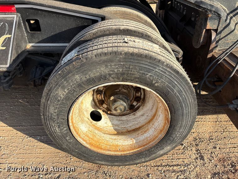 image for item FK2526 1990 Siebert lowboy equipment trailer