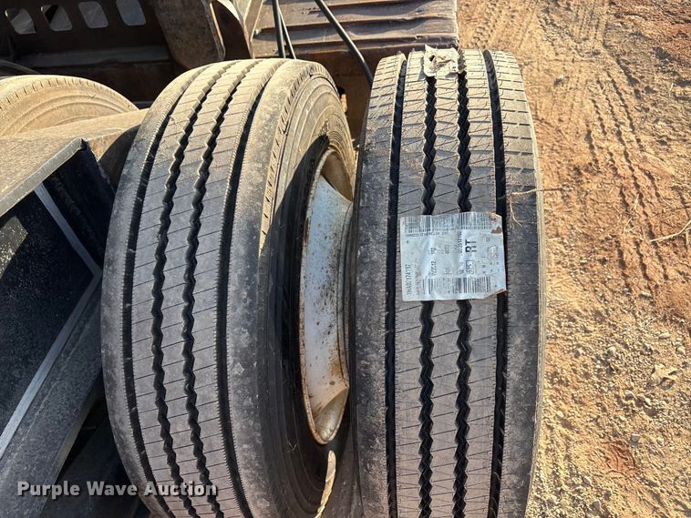 image for item FK2526 1990 Siebert lowboy equipment trailer