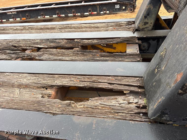 image for item FK2533 1969 Shop Built lowboy equipment trailer