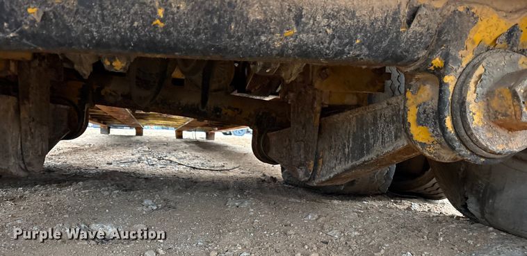 image for item FK2533 1969 Shop Built lowboy equipment trailer