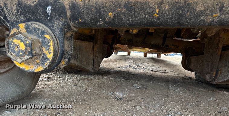 image for item FK2533 1969 Shop Built lowboy equipment trailer