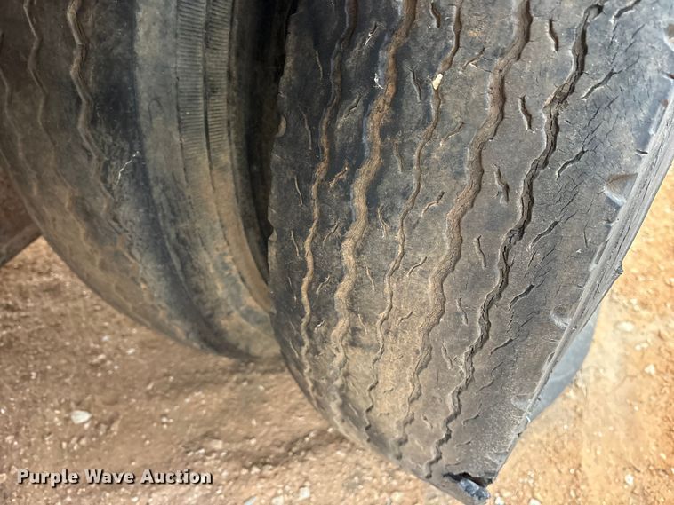 image for item FK2533 1969 Shop Built lowboy equipment trailer