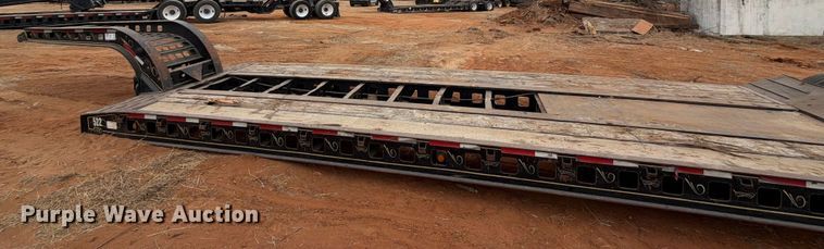 image for item FK2537 Siebert lowboy equipment trailer