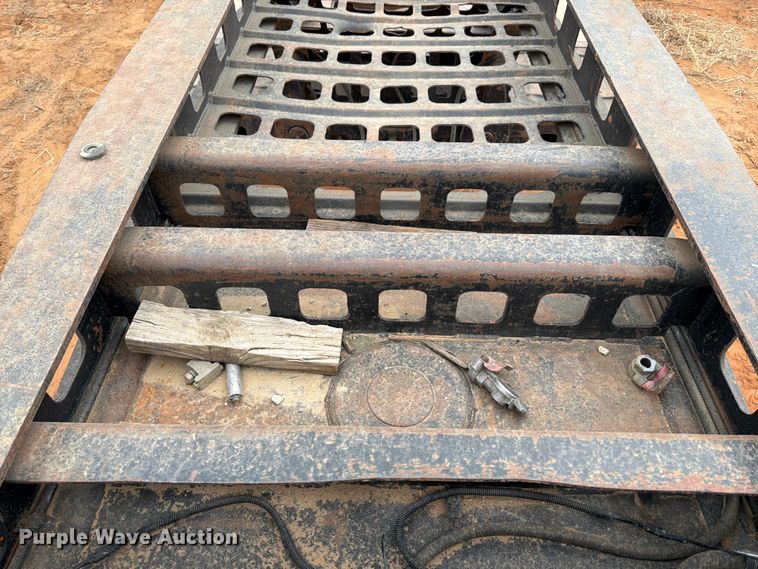 image for item FK2537 Siebert lowboy equipment trailer