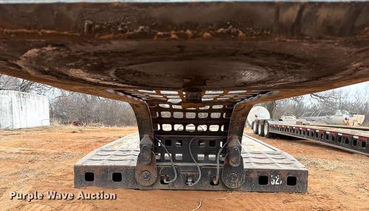 image for item FK2537 Siebert lowboy equipment trailer