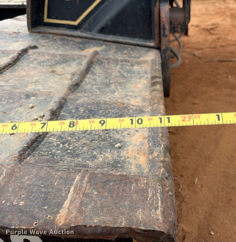 image for item FK2537 Siebert lowboy equipment trailer