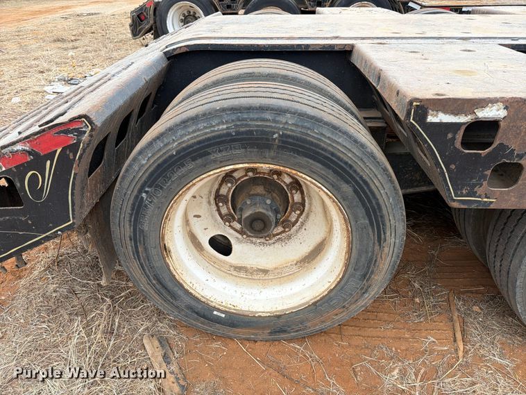 image for item FK2537 Siebert lowboy equipment trailer