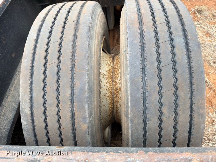 image for item FK2537 Siebert lowboy equipment trailer