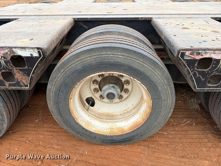image for item FK2537 Siebert lowboy equipment trailer