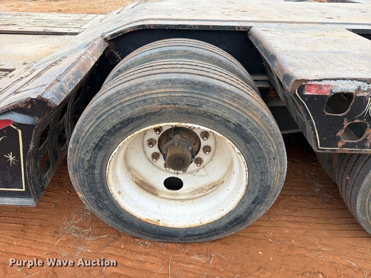 image for item FK2537 Siebert lowboy equipment trailer