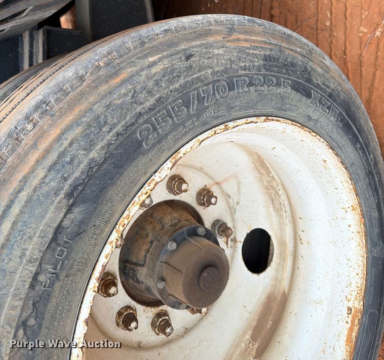 image for item FK2537 Siebert lowboy equipment trailer