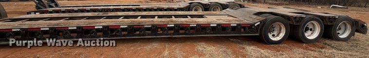 image for item FK2538 1984 Siebert lowboy equipment trailer
