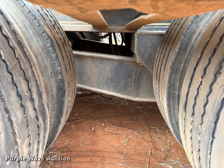 image for item FK2538 1984 Siebert lowboy equipment trailer