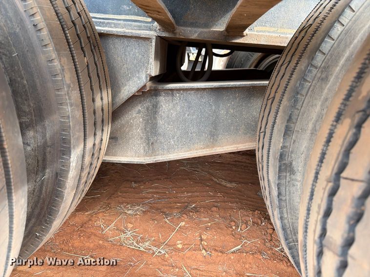 image for item FK2538 1984 Siebert lowboy equipment trailer