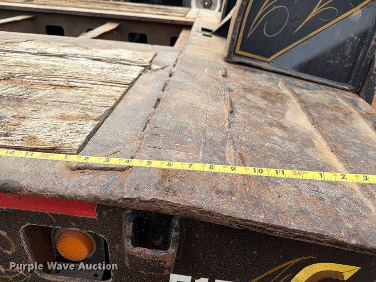 image for item FK2538 1984 Siebert lowboy equipment trailer