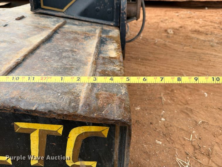 image for item FK2538 1984 Siebert lowboy equipment trailer