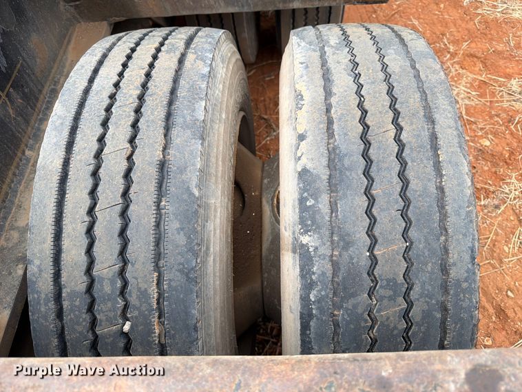 image for item FK2538 1984 Siebert lowboy equipment trailer