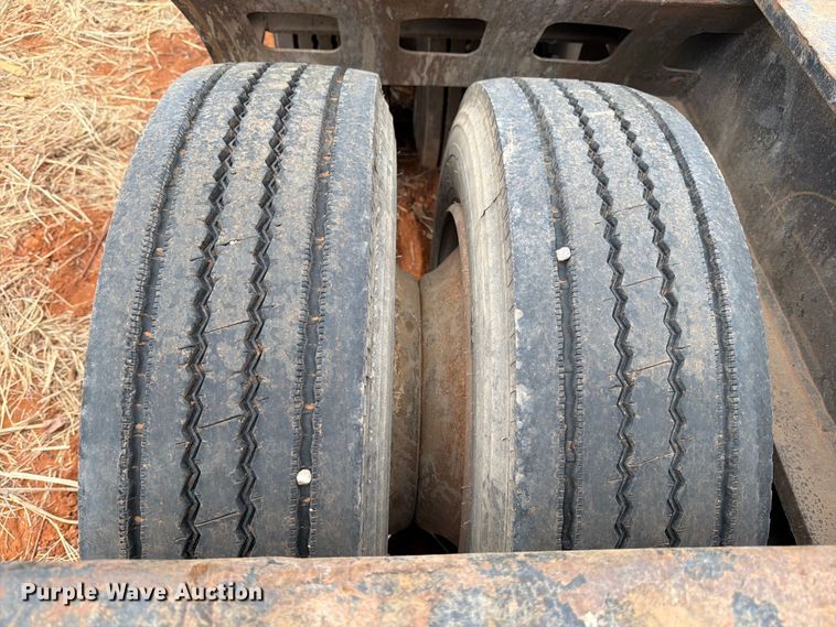 image for item FK2538 1984 Siebert lowboy equipment trailer