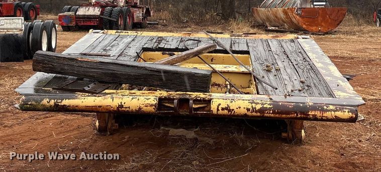 image for item FK2541 1979 Load king lowboy equipment trailer