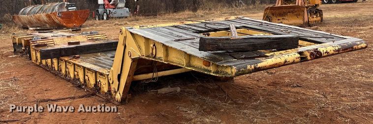 image for item FK2541 1979 Load king lowboy equipment trailer