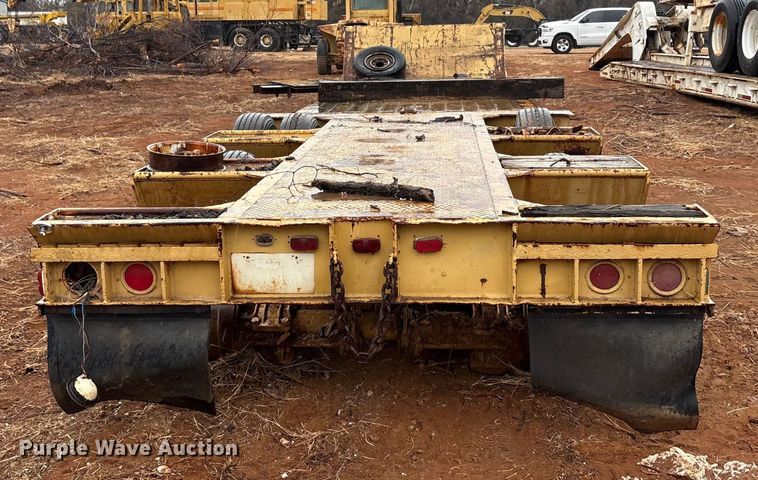 image for item FK2541 1979 Load king lowboy equipment trailer