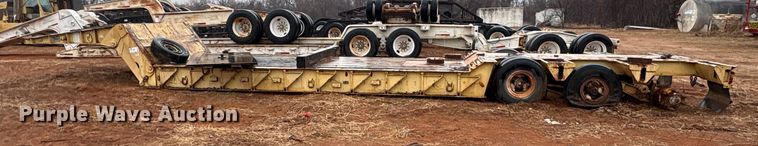 image for item FK2541 1979 Load king lowboy equipment trailer