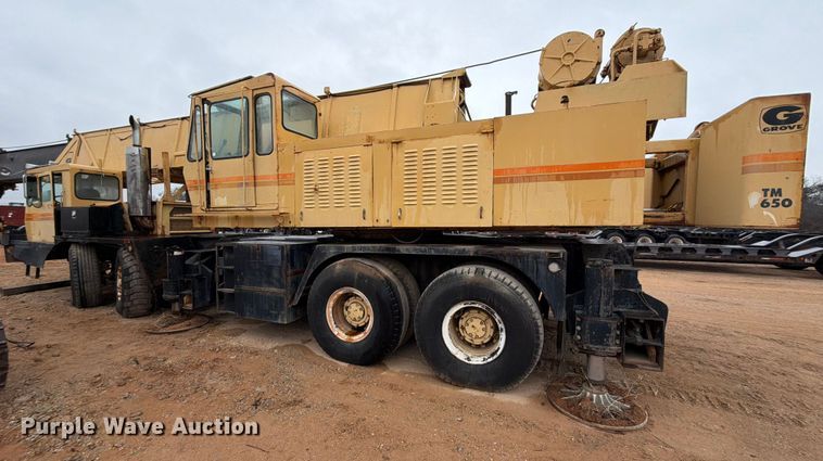 image for item FK2545 1974 Grove TM650 crane truck