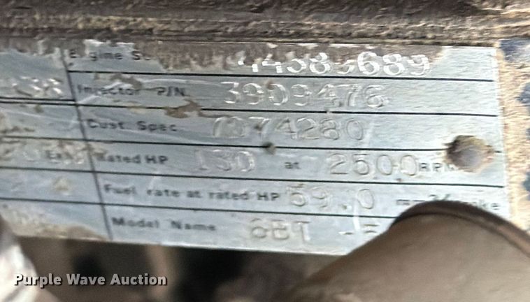 image for item FK2546 Lorain LRT 275D crane