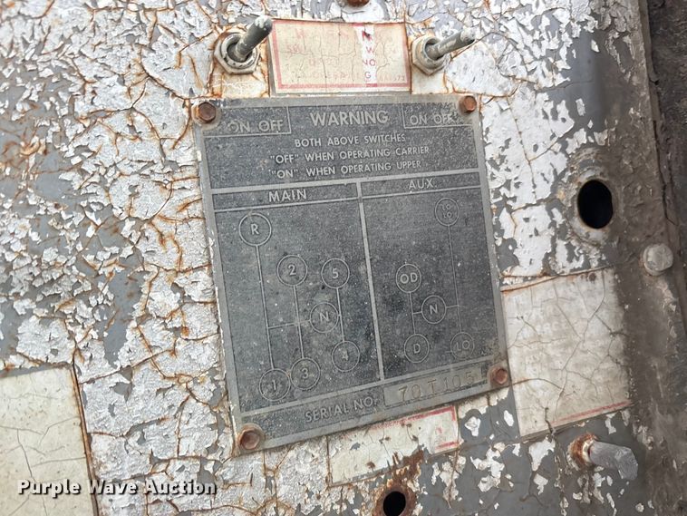 image for item FK2547 1965 Link belt HC-218 crane truck