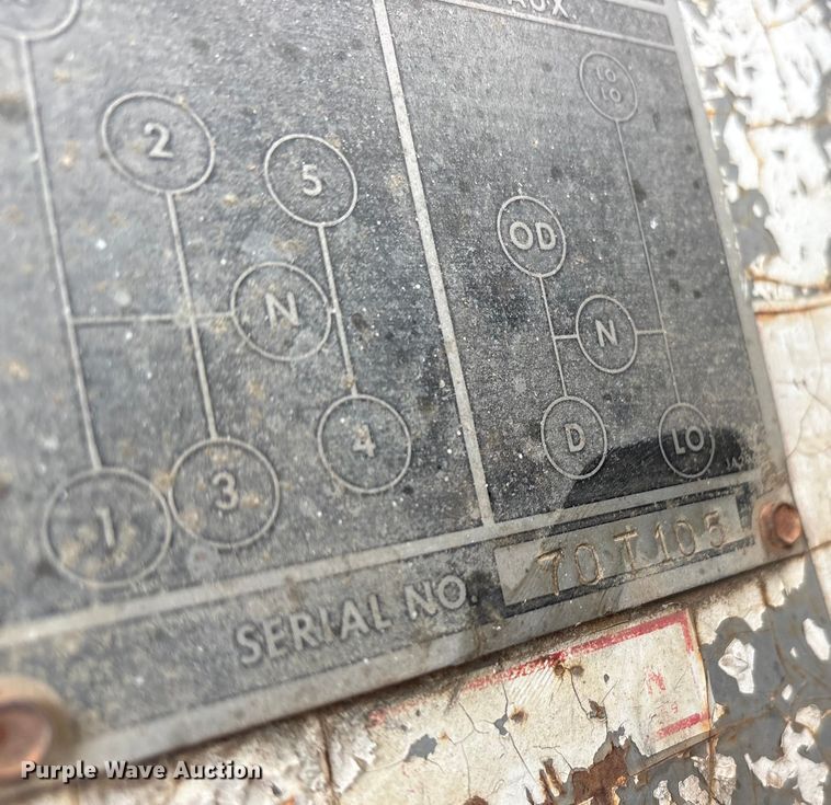 image for item FK2547 1965 Link belt HC-218 crane truck