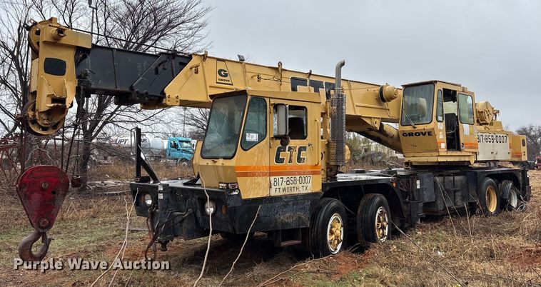 image for item FK2548 1982 Grove 8435G crane truck