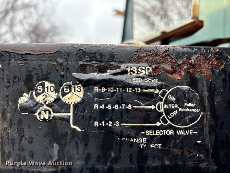 image for item FK2548 1982 Grove 8435G crane truck