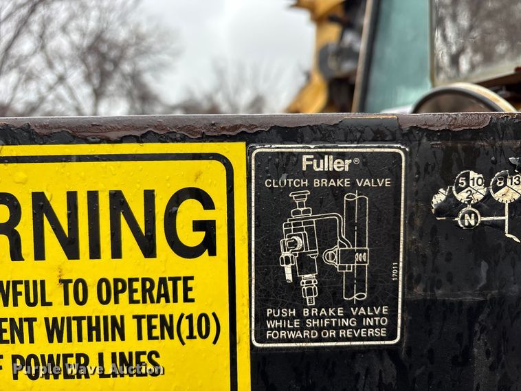 image for item FK2548 1982 Grove 8435G crane truck