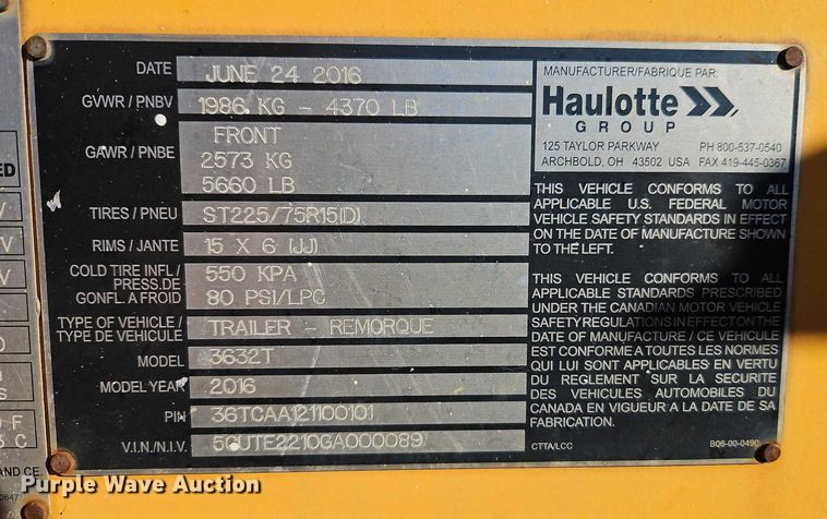 image for item FN5524 Haulotte 3632T boom lift