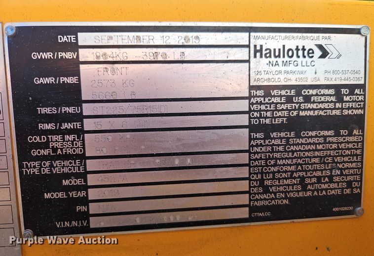 image for item FN5525 Haulotte 4527A boom lift