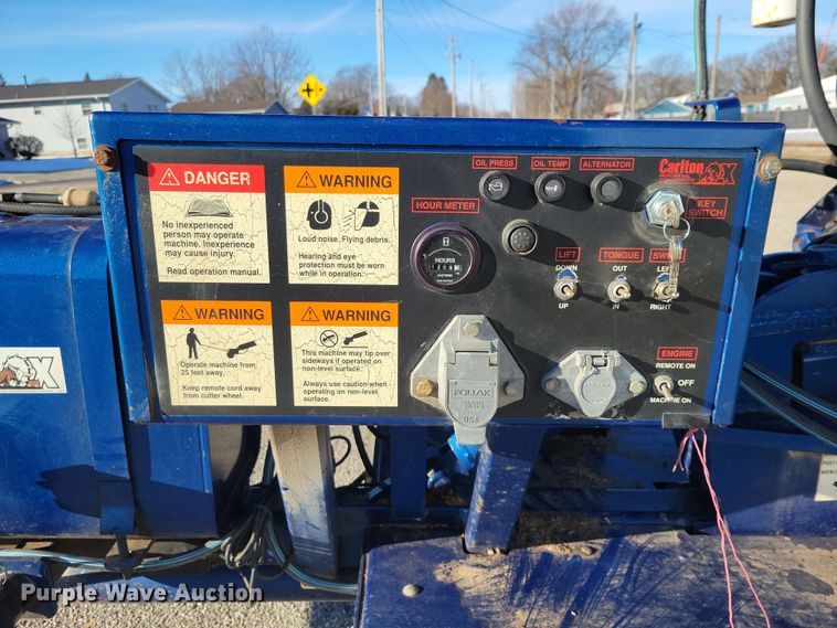 image for item NO9875 Carlton Ox stump grinder